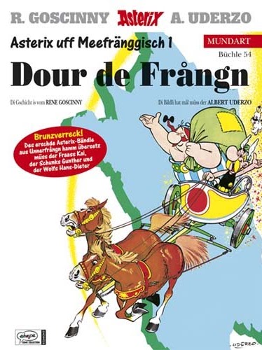 Cover von Asterix uff Meefränggisch – Band 1