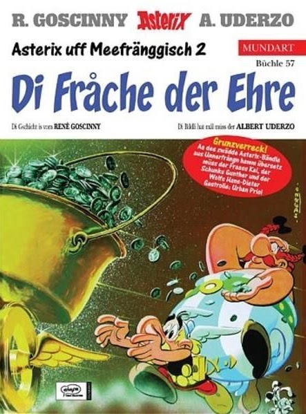 Cover von Asterix uff Meefränggisch – Band 2