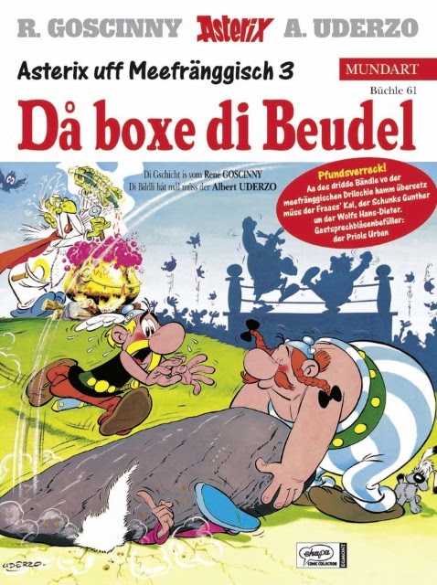 Cover von Asterix uff Meefränggisch – Band 3