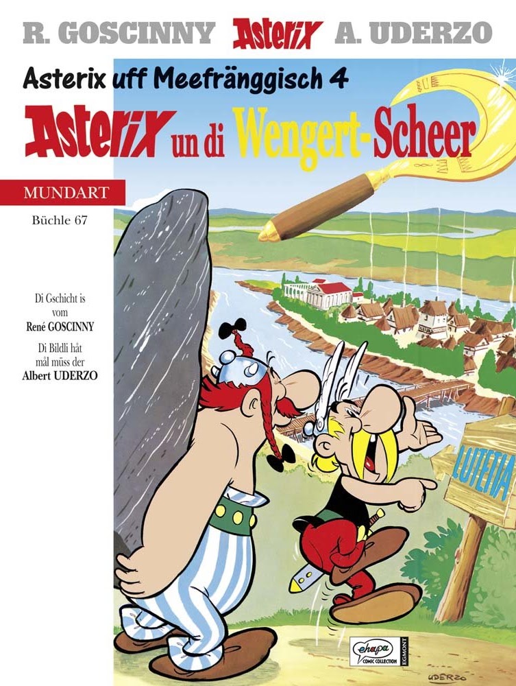 Cover von Asterix uff Meefränggisch – Band 4