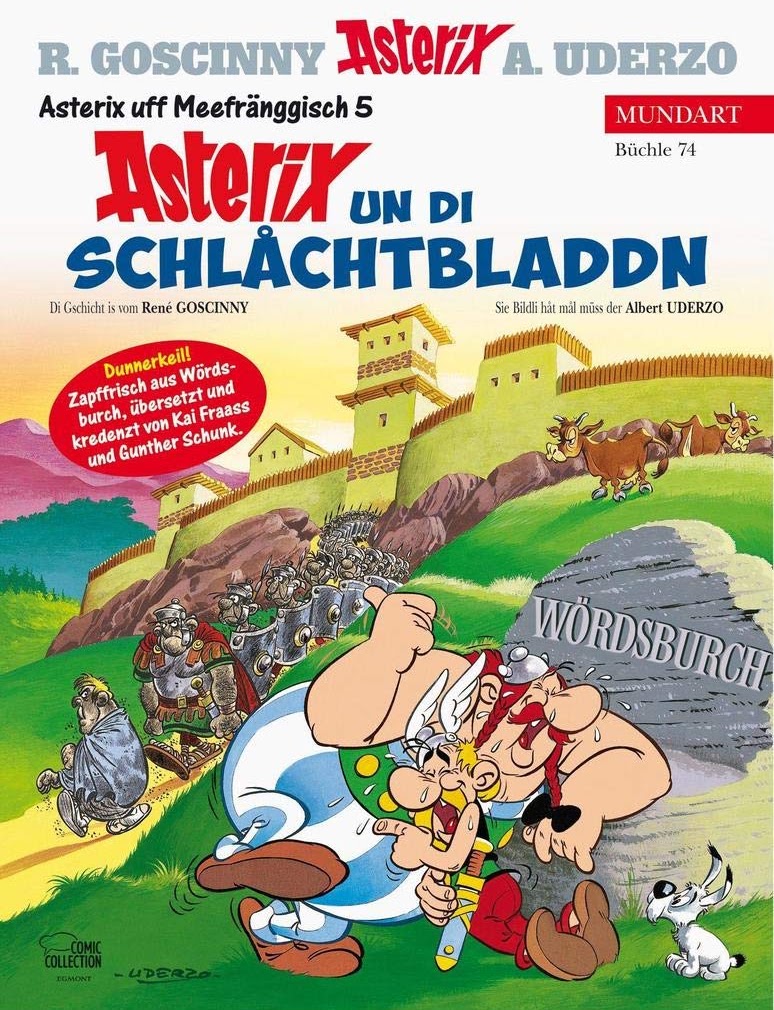 Cover von Asterix uff Meefränggisch – Band 5