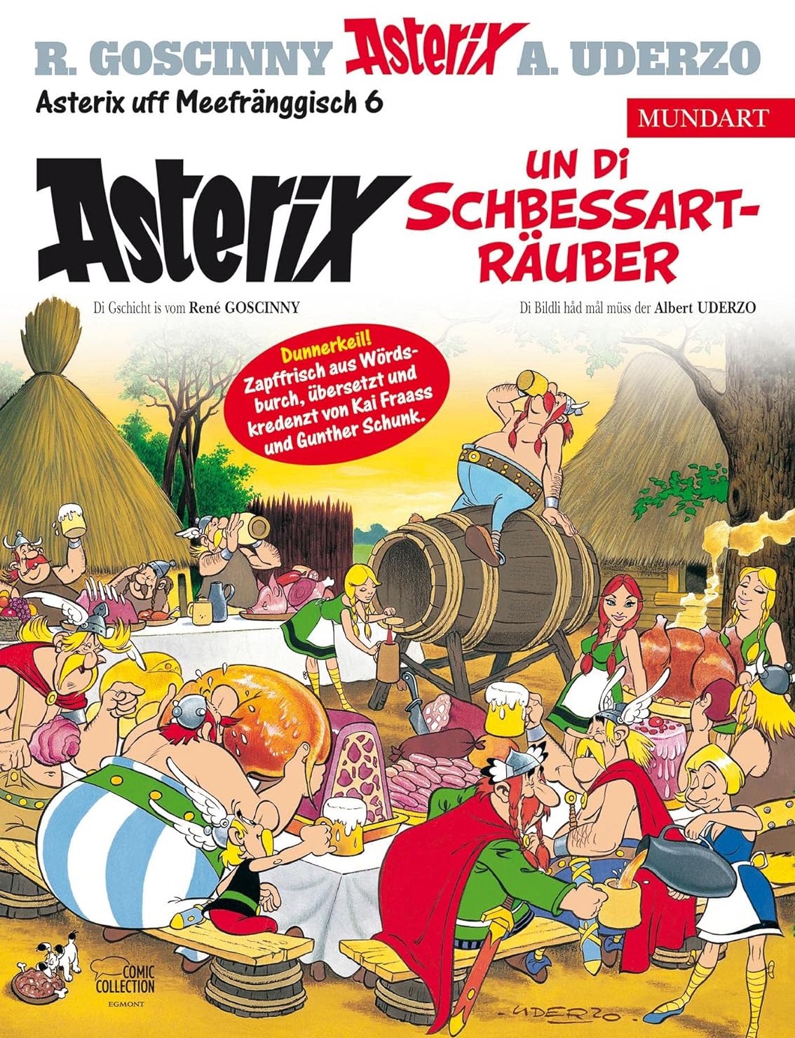 Cover von Asterix uff Meefränggisch – Band 6