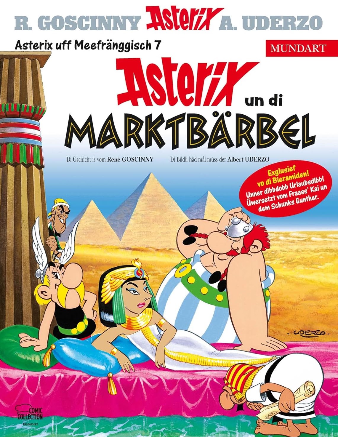 Cover von Asterix uff Meefränggisch – Band 7