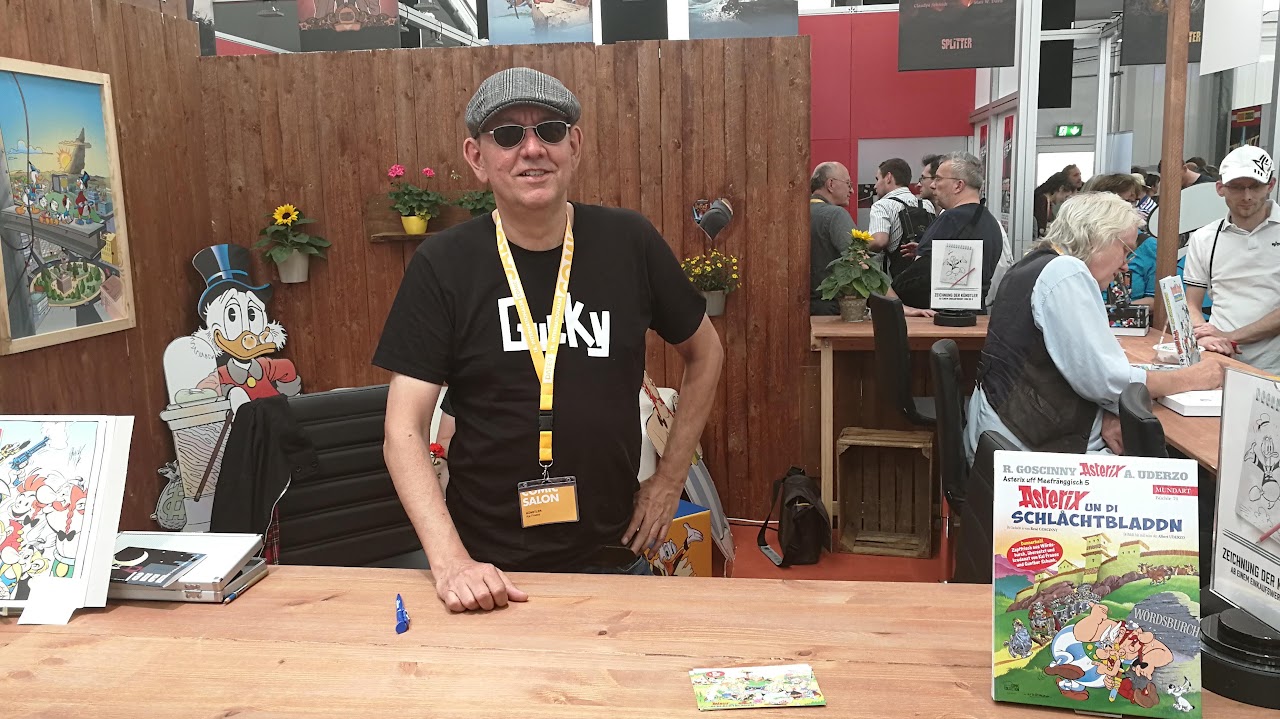 Kai Fraass bei einer Comicveranstaltung