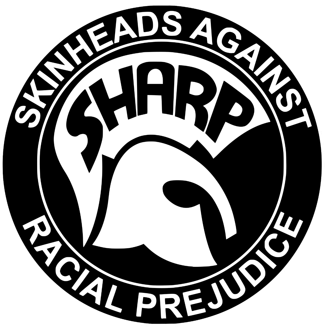 Logo von Skinheads Against Racial Prejudice (SHARP)